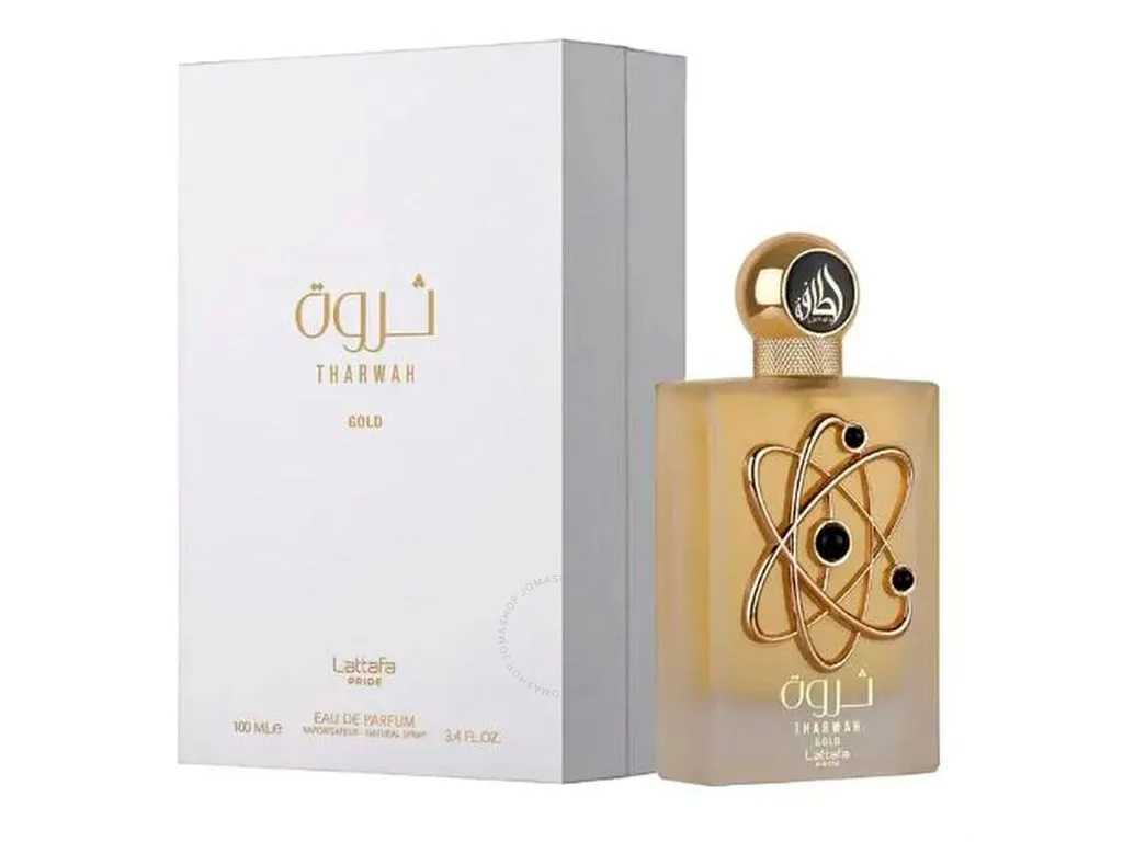 PERFUME THARWAH GOLD LATTAFA EDP - 100ML - FEMININO