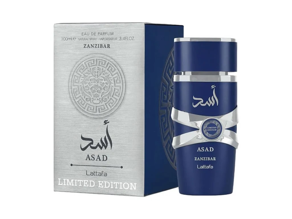 PERFUME LATTAFA ASAD ZANZIBAR LIMITED EDITION EDP - 100ML - MASCULINO